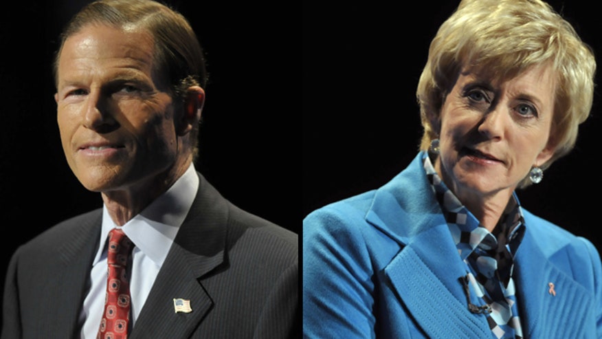 Connecticut Debate Blumenthal McMahon